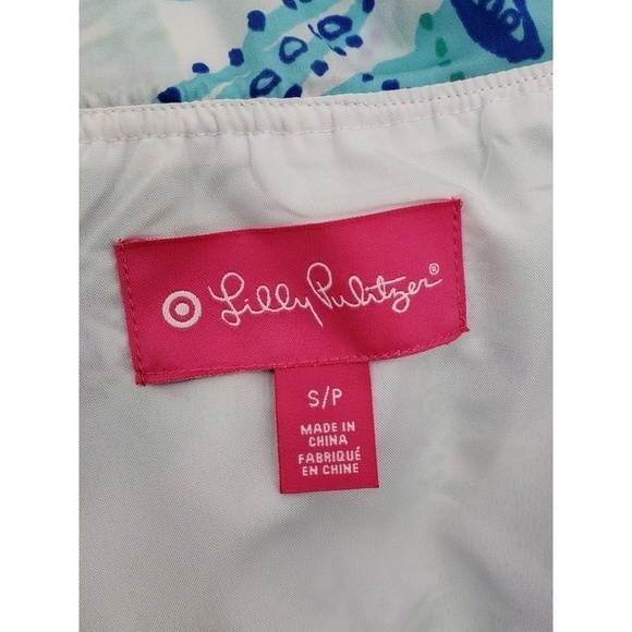 New Lilly Pulitzer Target Blue Sand Dollars Dress - Picture 7 of 8